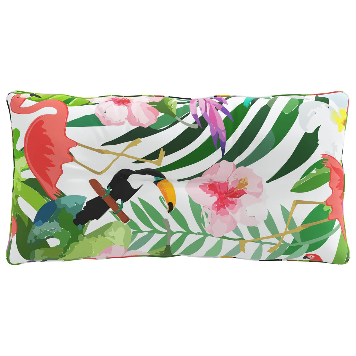 Rygpude PUTTEN 100% polyester Flerfarvet 70 x 40 x 10 cm
