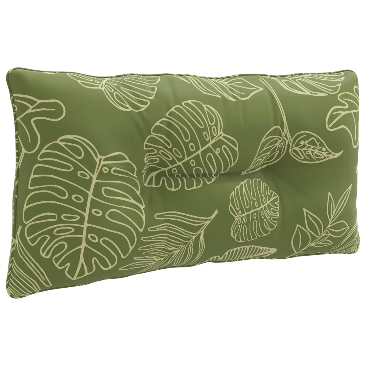 Rygpude PUTTEN 100% polyester Bladdesign 70 x 40 x 10 cm