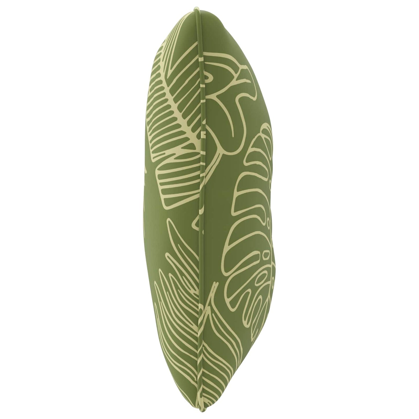 Rygpude PUTTEN 100% polyester Bladdesign 70 x 40 x 10 cm