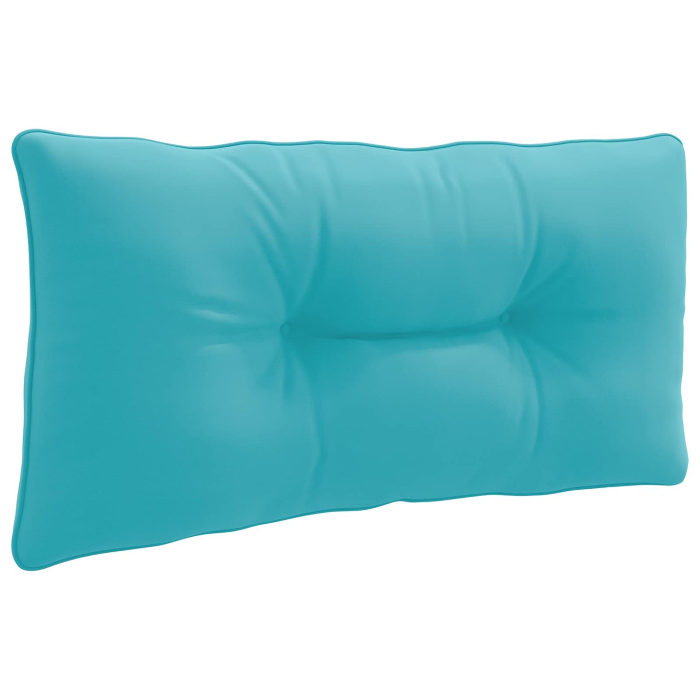 Rygpude PUTTEN 100% polyester Turkis 70 x 40 x 10 cm