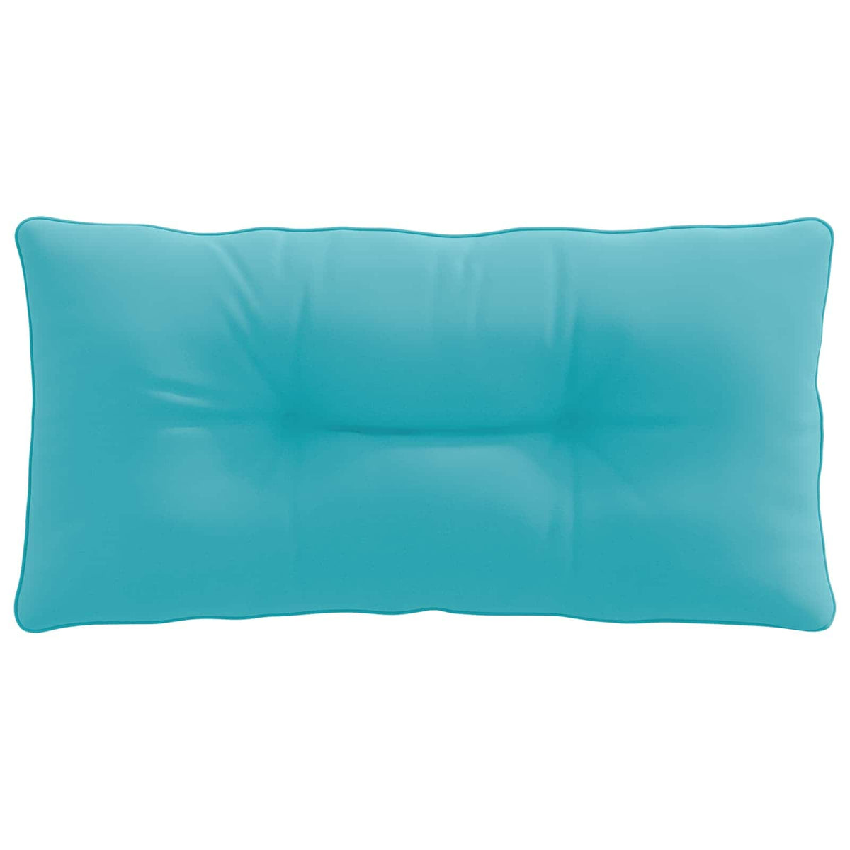 Rygpude PUTTEN 100% polyester Turkis 70 x 40 x 10 cm
