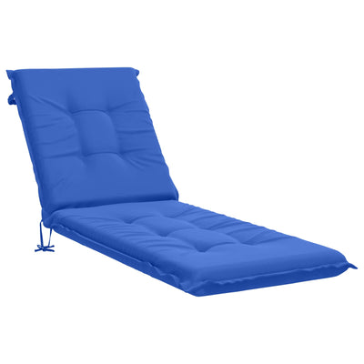 Solseng Pude GEMERT 100% polyester Kongelig blå 190 x 50 x 9 cm