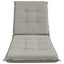 Solseng Pude GEMERT 100% polyester Grå 190 x 50 x 9 cm