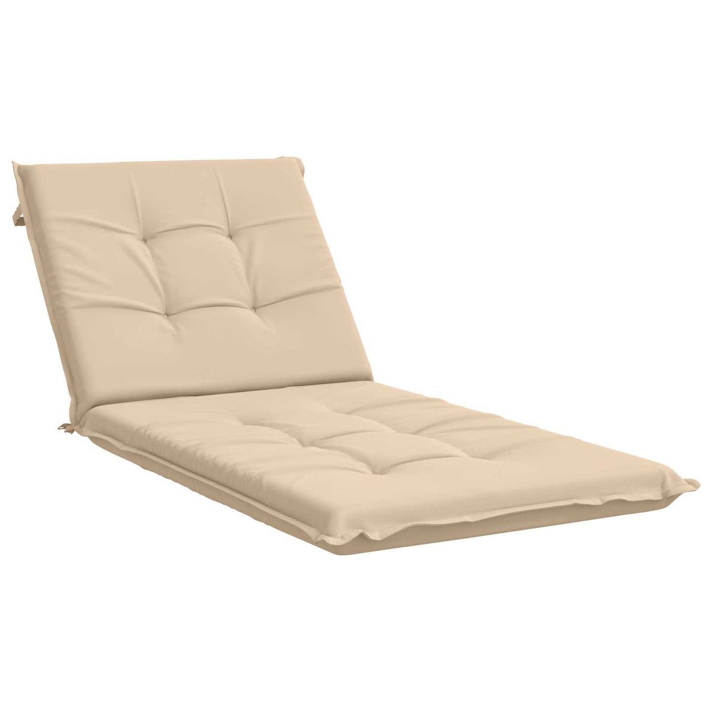 Solseng Pude GEMERT 100% polyester Cremefarvet 190 x 70 x 9 cm