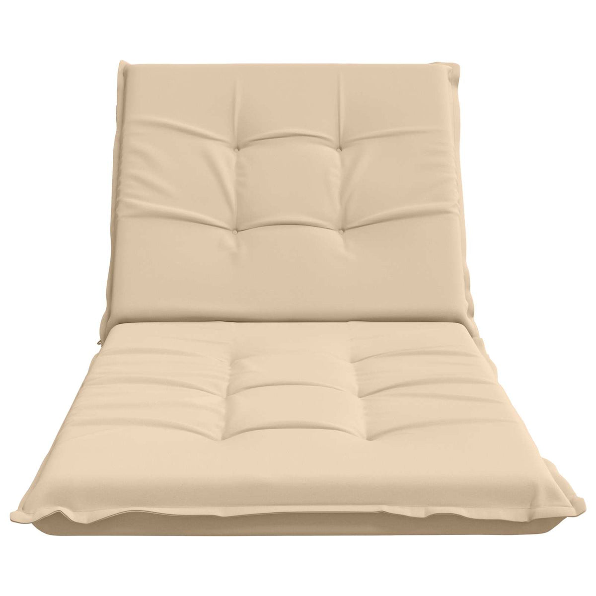 Solseng Pude GEMERT 100% polyester Cremefarvet 190 x 70 x 9 cm
