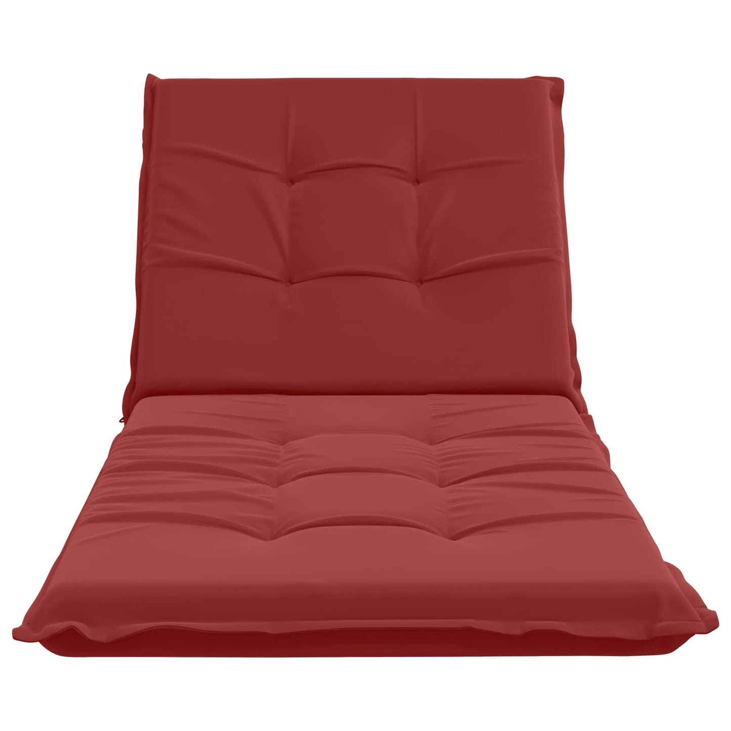 Solseng Pude GEMERT 100% polyester Vinrød 190 x 70 x 9 cm
