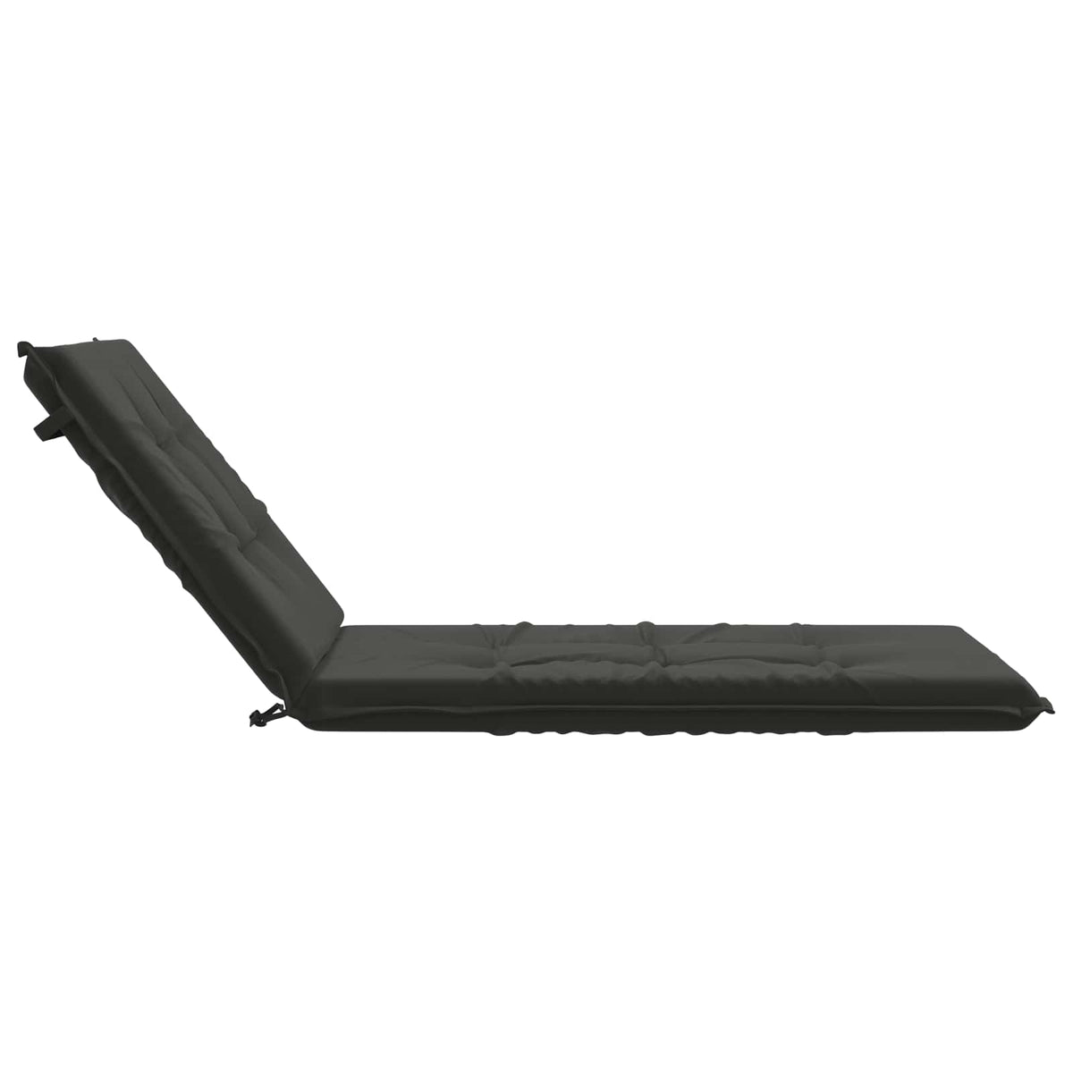 Solseng Pude GEMERT 100% polyester Antracit 190 x 80 x 9 cm
