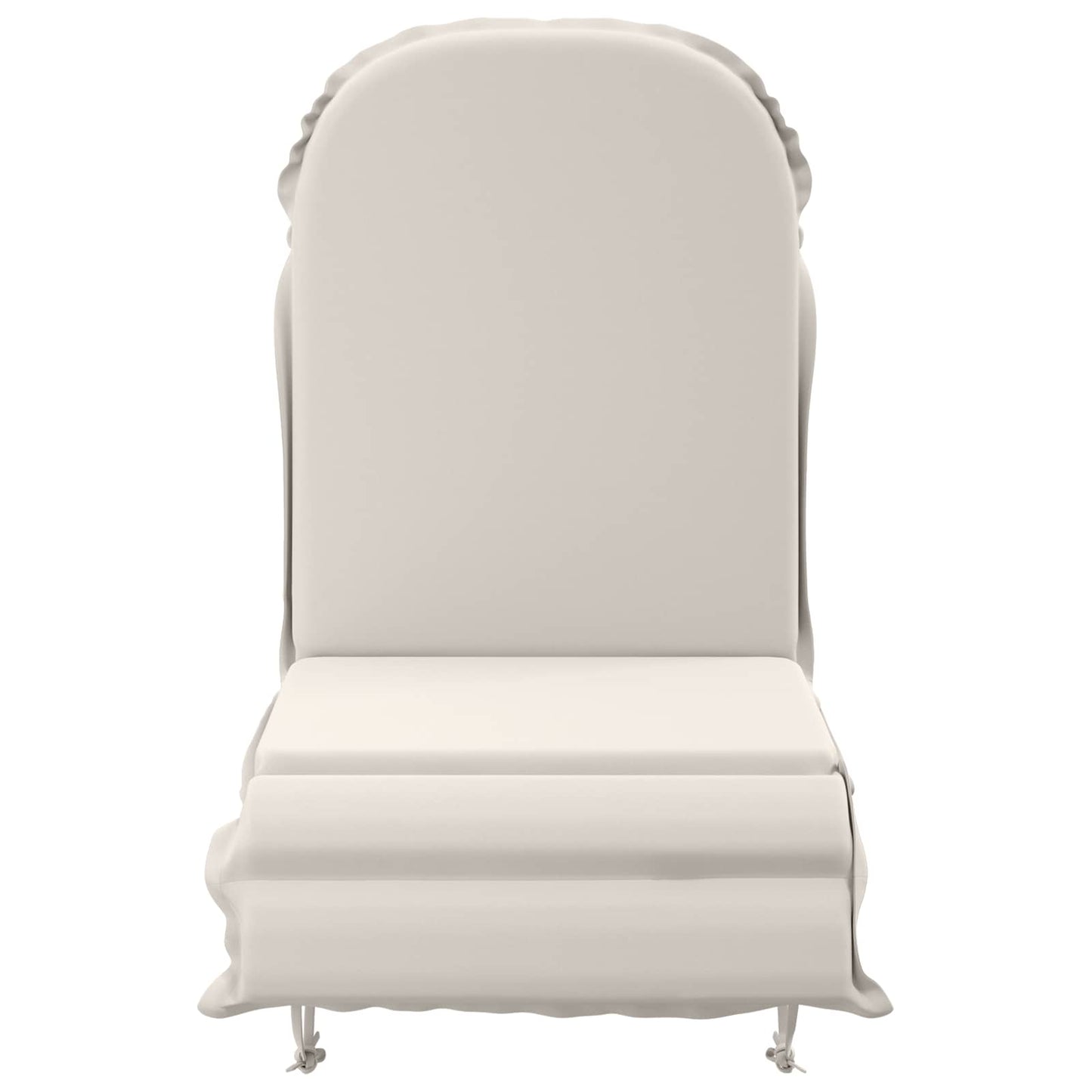 Solseng Pude GEMERT 100% polyester Hvid 55 x 135 x 6 cm