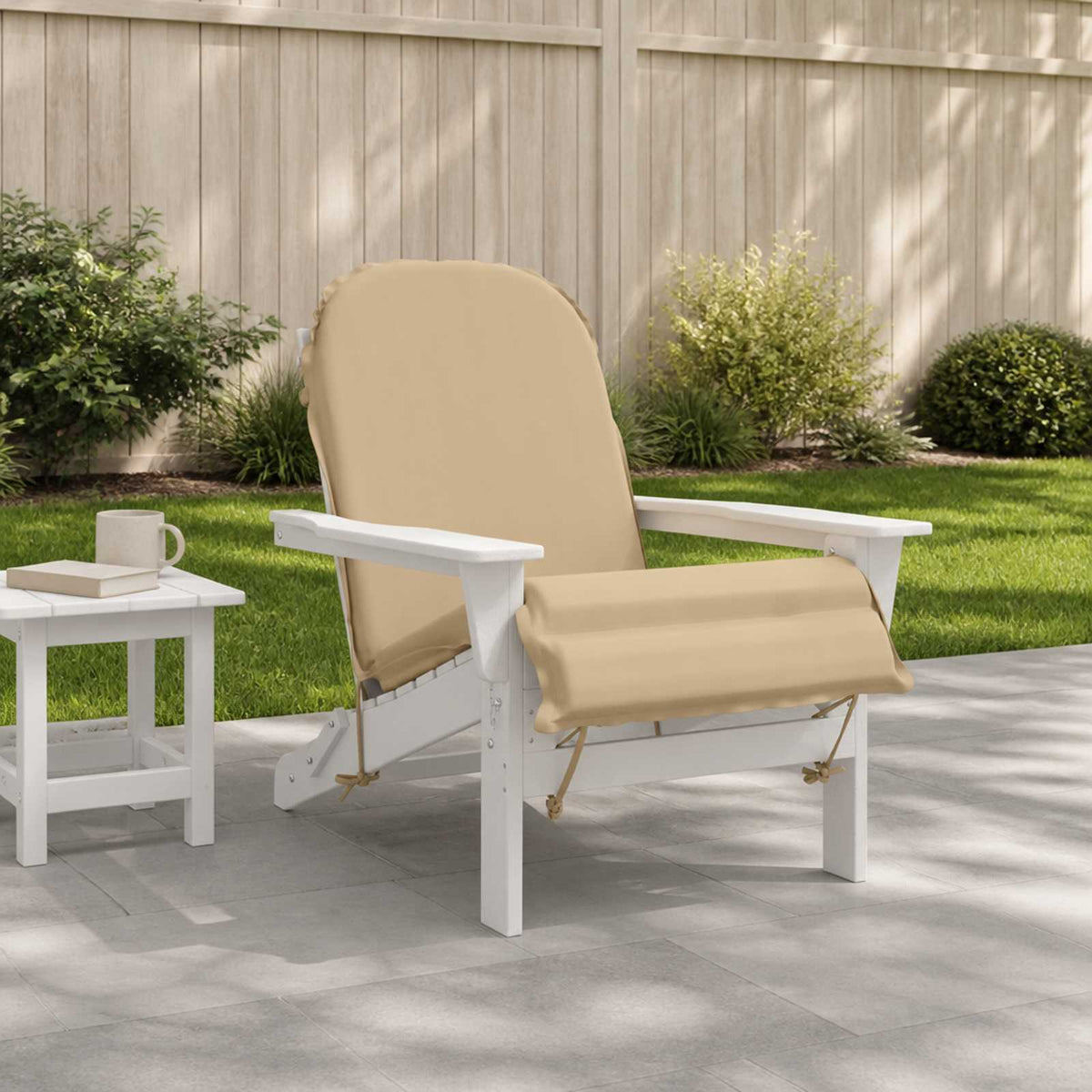 Solseng Pude GEMERT 100% polyester Beige 55 x 135 x 6 cm