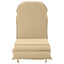 Solseng Pude GEMERT 100% polyester Beige 55 x 135 x 6 cm