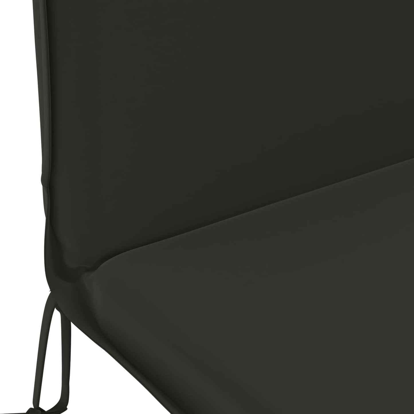 Solseng Pude GEMERT 100% polyester Sort 55 x 135 x 6 cm