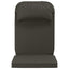 Solseng Pude 100% polyester Antracit 55 x 124 x 5 cm