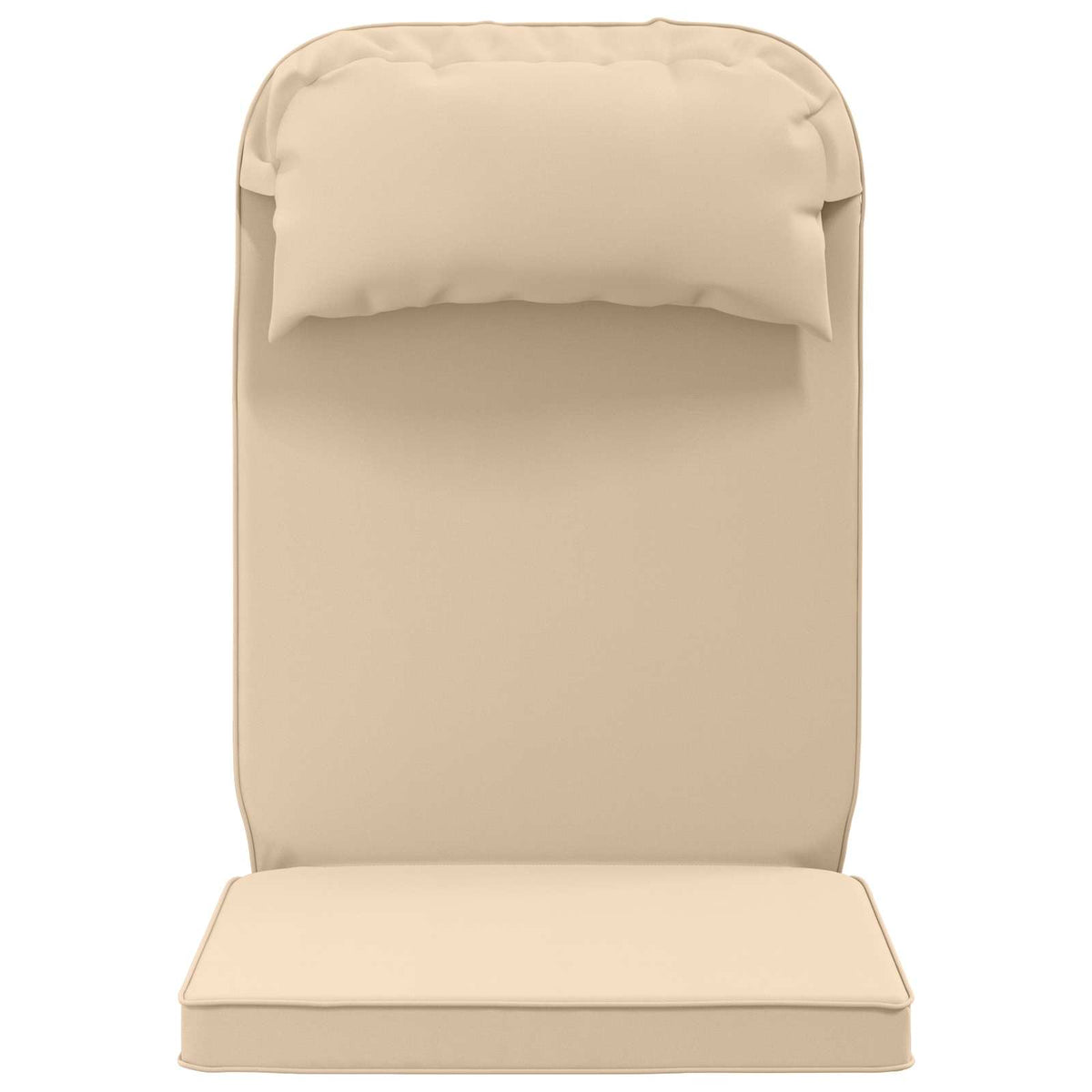 Solseng Pude 100% polyester Cremefarvet 55 x 124 x 5 cm