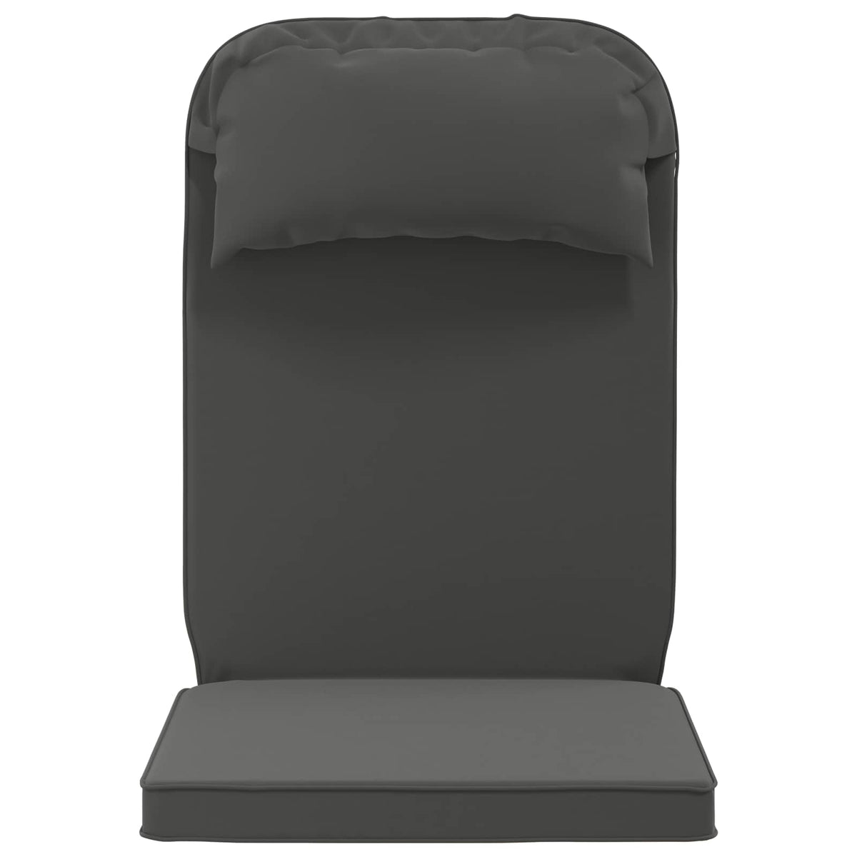 Solseng Pude 100% polyester Antracit 55 x 124 x 5 cm