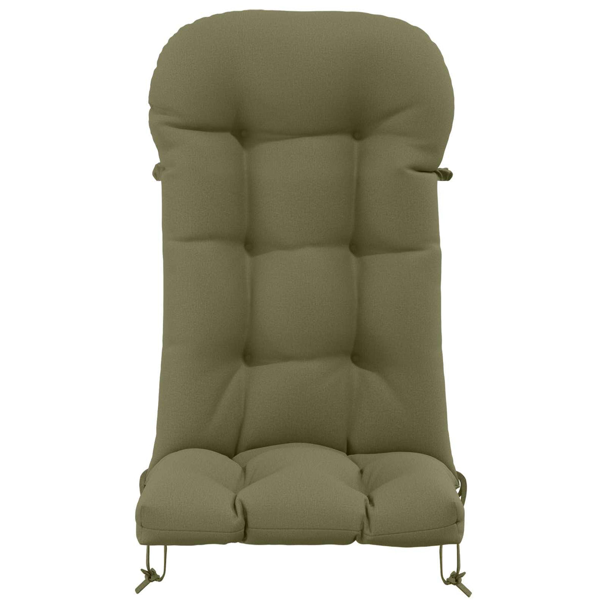 Solseng Pude PUTTEN 100% polyester Olivengrøn 48 x 112 x 10 cm
