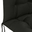 Solseng Pude PUTTEN 100% polyester Sort 48 x 112 x 10 cm