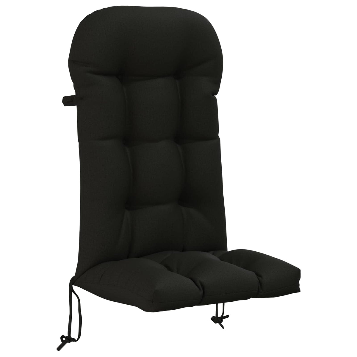 Solseng Pude PUTTEN 100% polyester Sort 48 x 112 x 10 cm