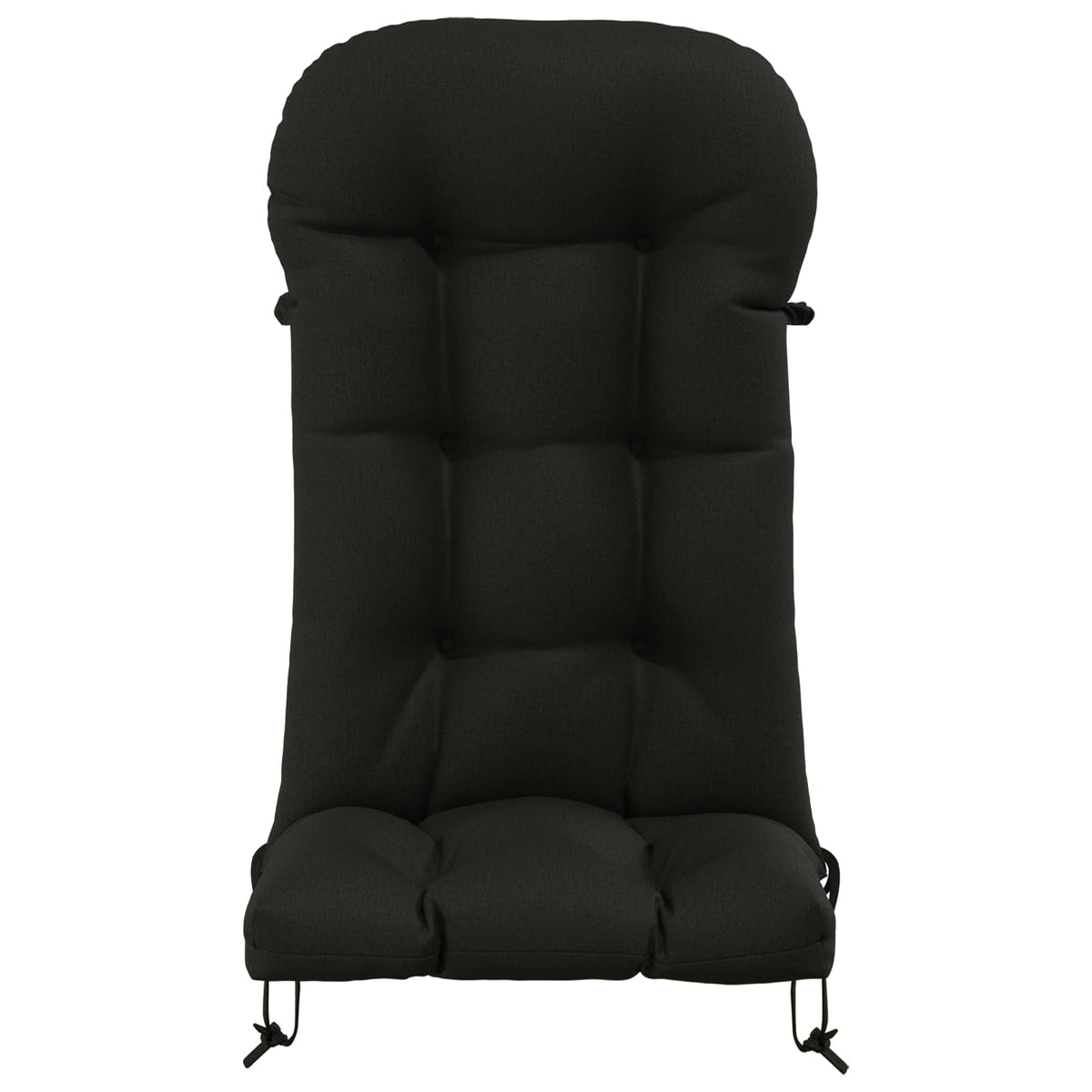 Solseng Pude PUTTEN 100% polyester Sort 48 x 112 x 10 cm