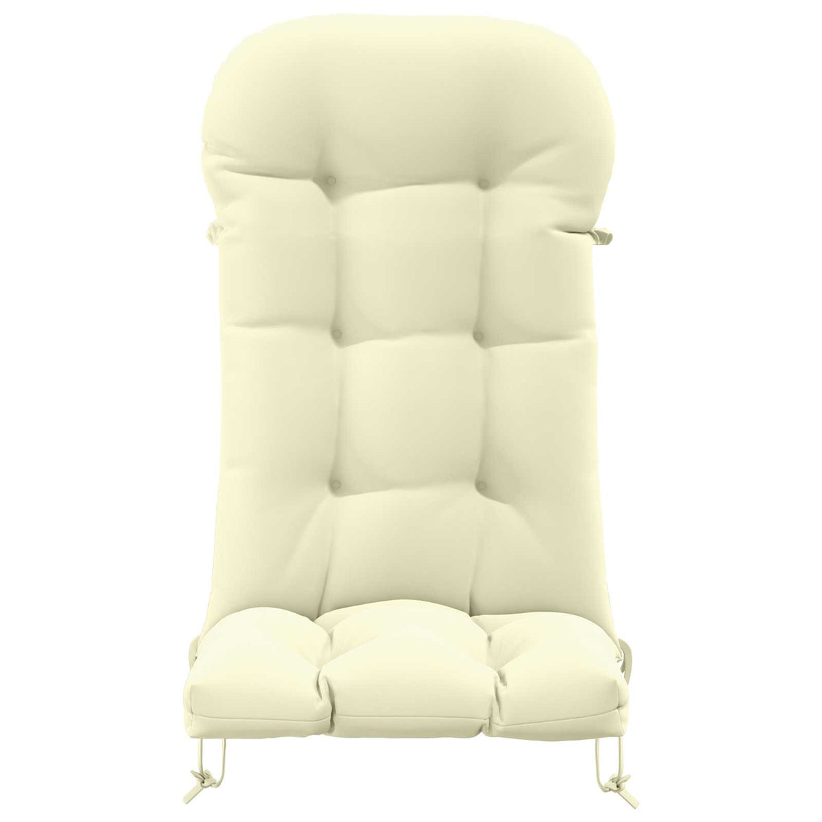 Solseng Pude PUTTEN 100% polyester Cremefarvet 48 x 112 x 10 cm