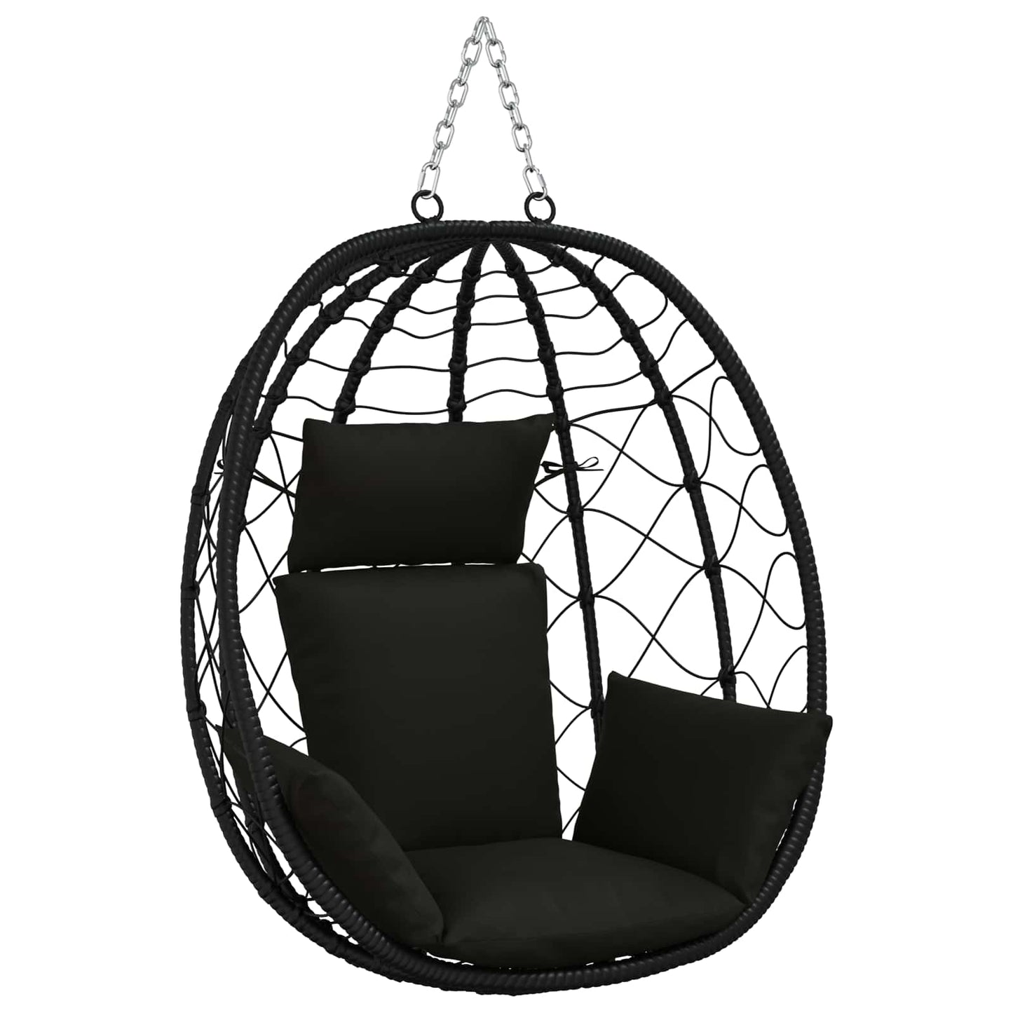 Adirondack Pude PUTTEN 100% polyester Sort 60 x 145 x 10 cm