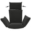 Adirondack Pude PUTTEN 100% polyester Sort 60 x 145 x 10 cm