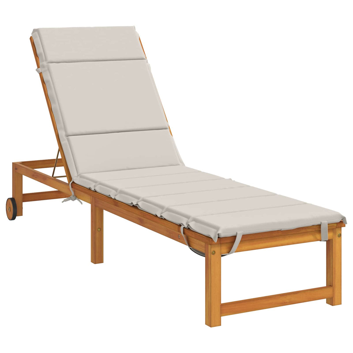 Solseng Pude GEMERT 100% polyester Hvid 200 x 50 x 3 cm