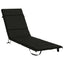 Solseng Pude GEMERT 100% polyester Sort 200 x 50 x 3 cm