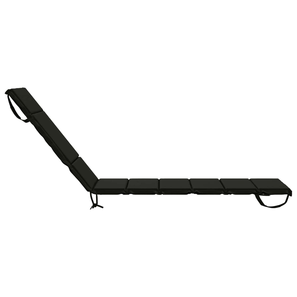 Solseng Pude GEMERT 100% polyester Sort 200 x 50 x 3 cm