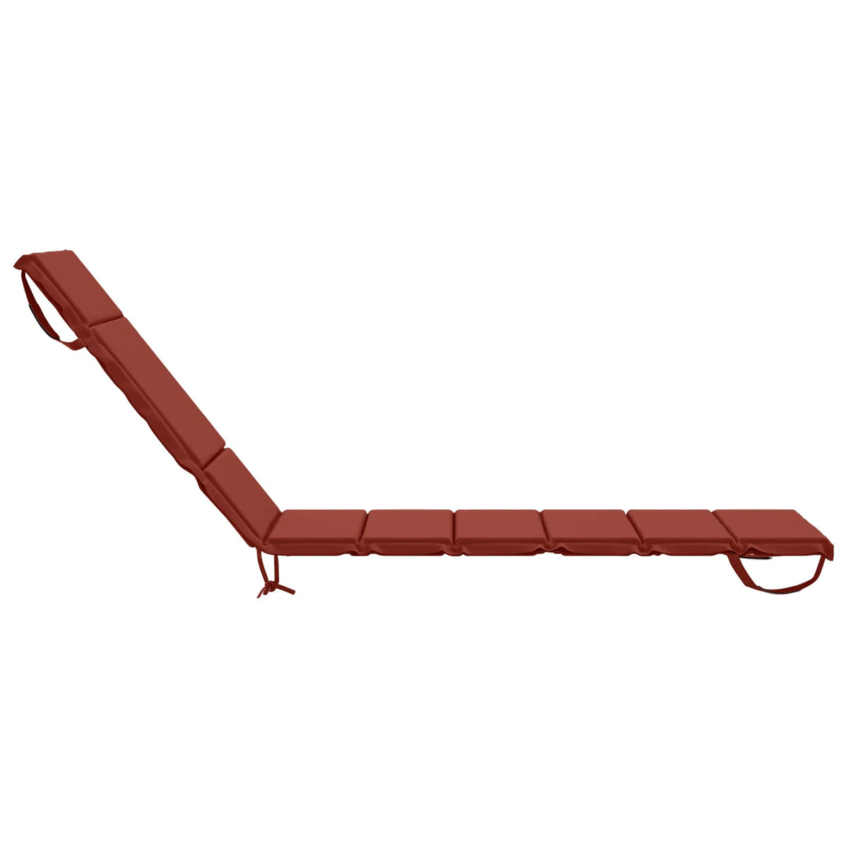 Solseng Pude GEMERT 100% polyester Rød 200 x 50 x 3 cm