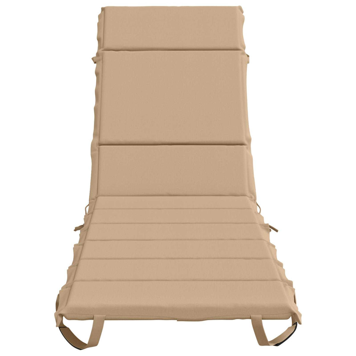 Solseng Pude GEMERT 100% polyester Sandfarvet 200 x 60 x 3 cm
