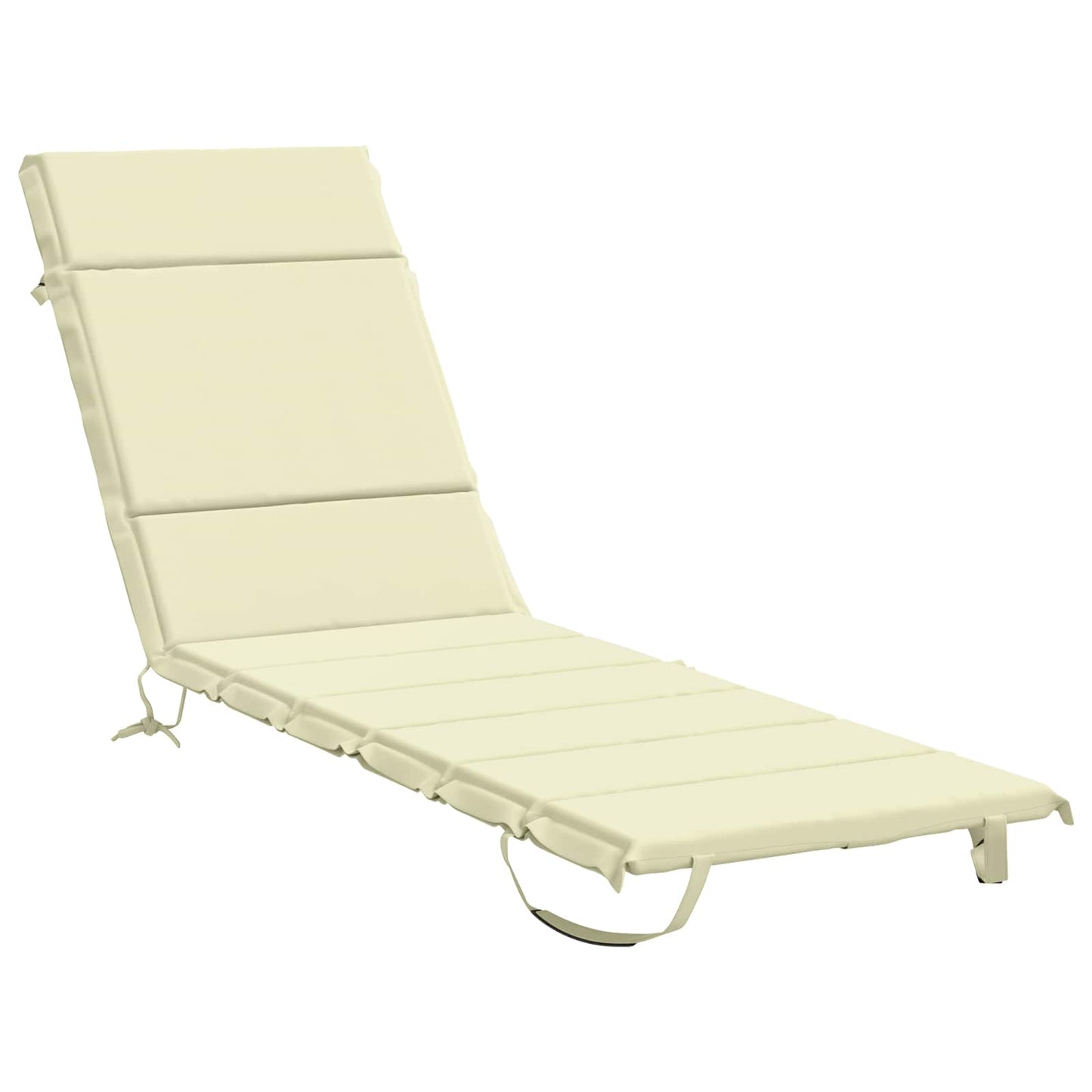 Solseng Pude GEMERT 100% polyester Cremefarvet 200 x 60 x 3 cm