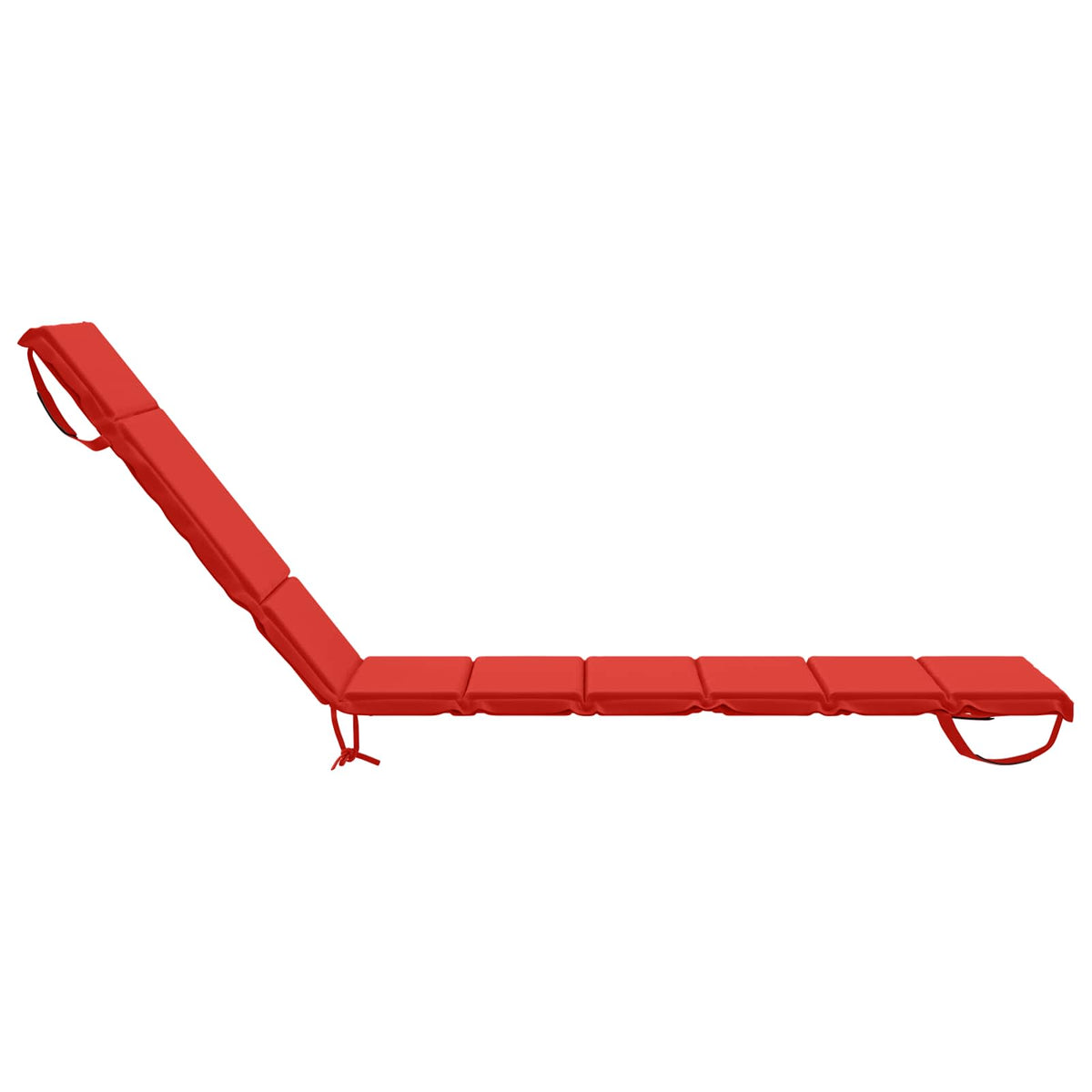 Solseng Pude GEMERT 100% polyester Rød 200 x 60 x 3 cm