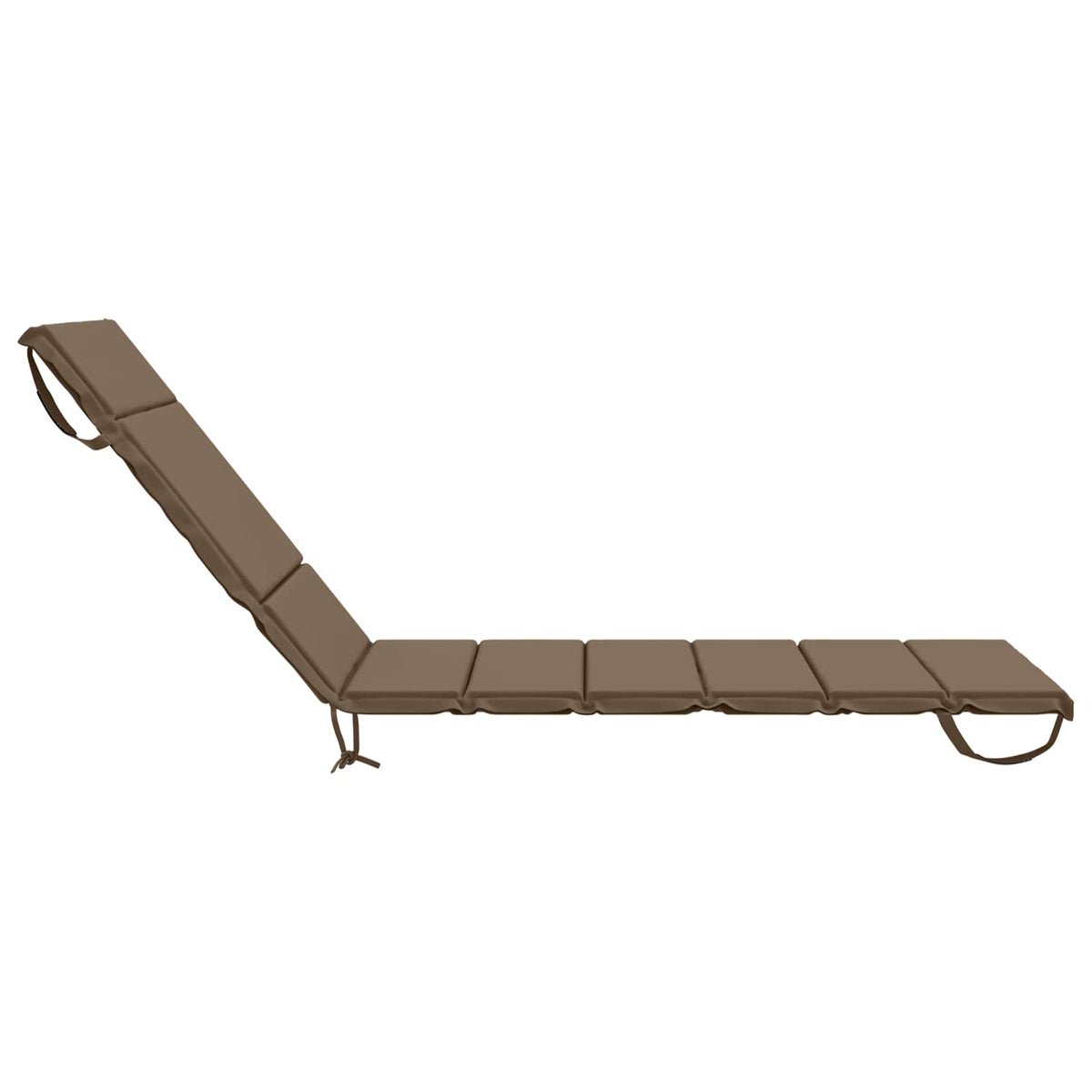Solseng Pude GEMERT 100% polyester Gråbrun 200 x 80 x 3 cm