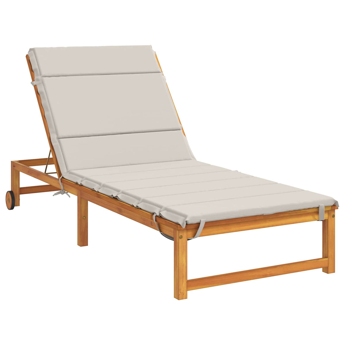 Solseng Pude GEMERT 100% polyester Hvid 200 x 80 x 3 cm