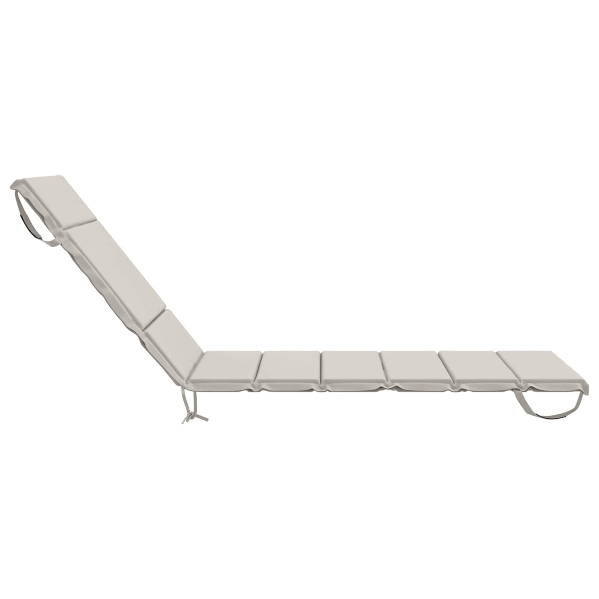Solseng Pude GEMERT 100% polyester Hvid 200 x 80 x 3 cm
