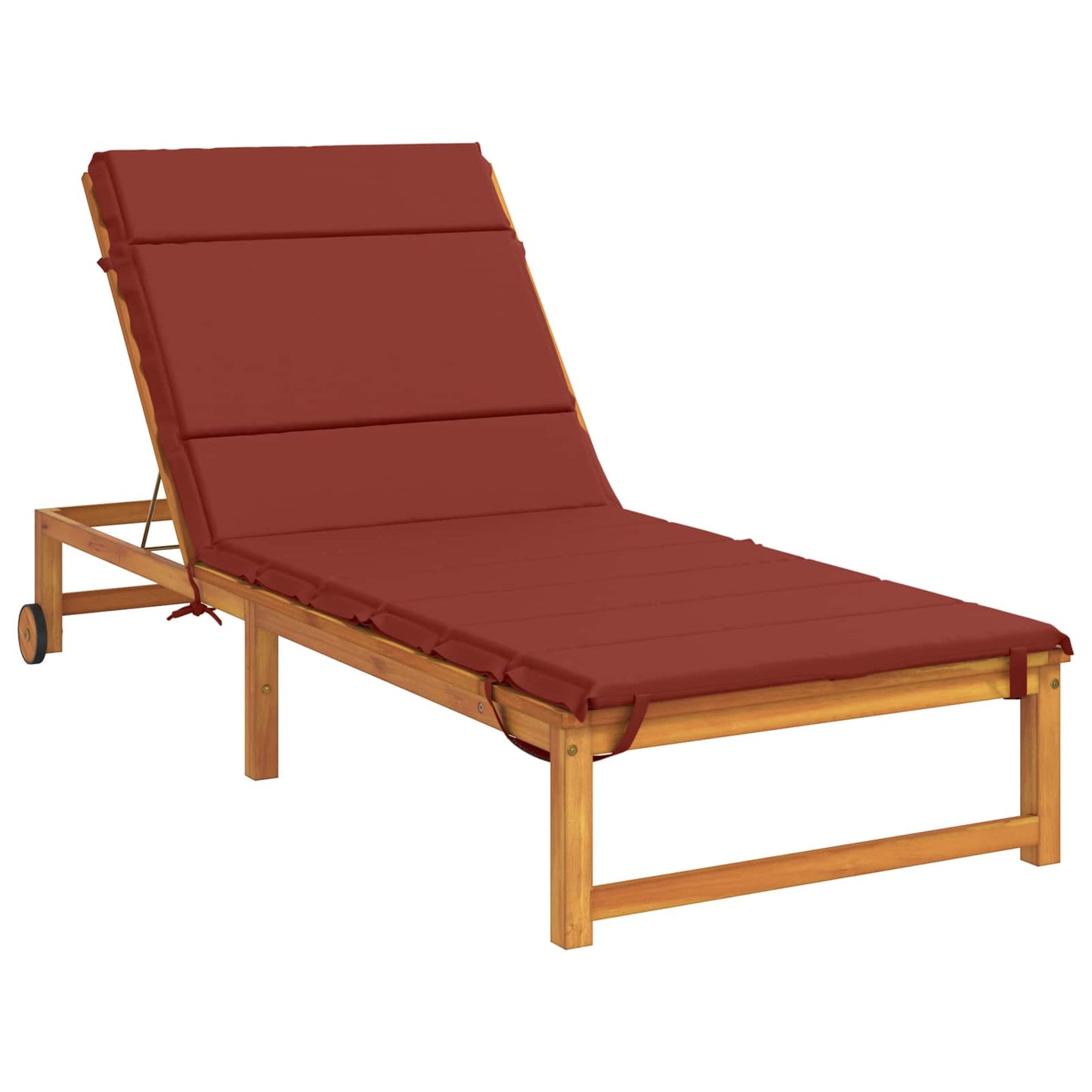Solseng Pude GEMERT 100% polyester Rød 200 x 80 x 3 cm