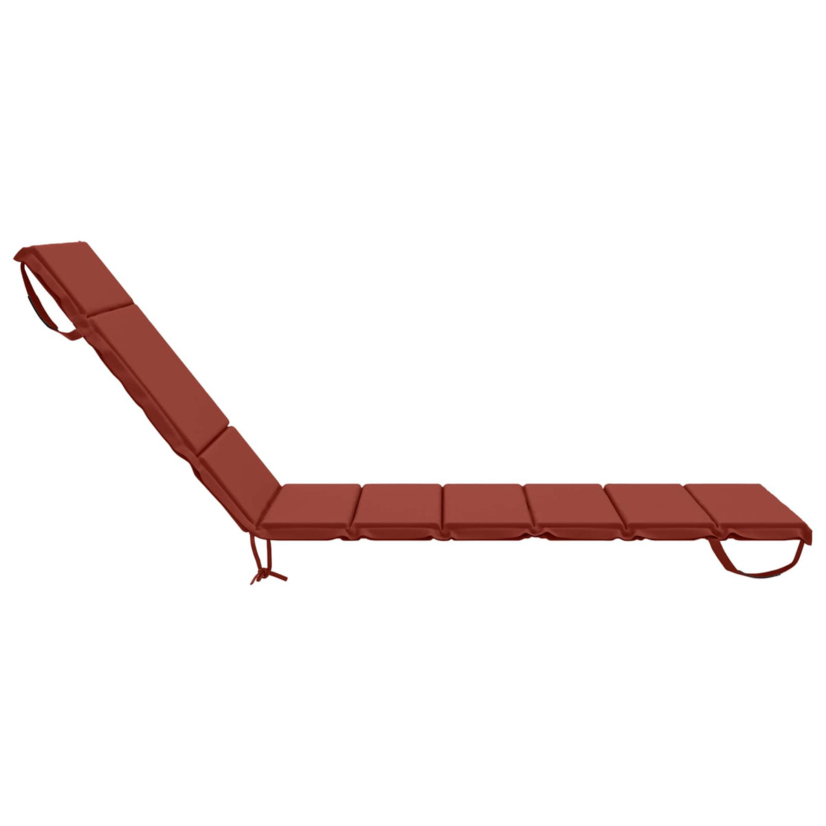 Solseng Pude GEMERT 100% polyester Rød 200 x 80 x 3 cm