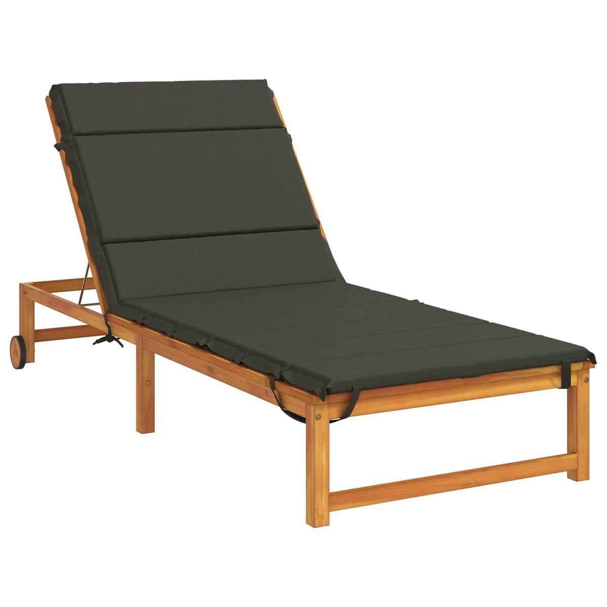 Solseng Pude GEMERT 100% polyester Antracit 200 x 80 x 3 cm