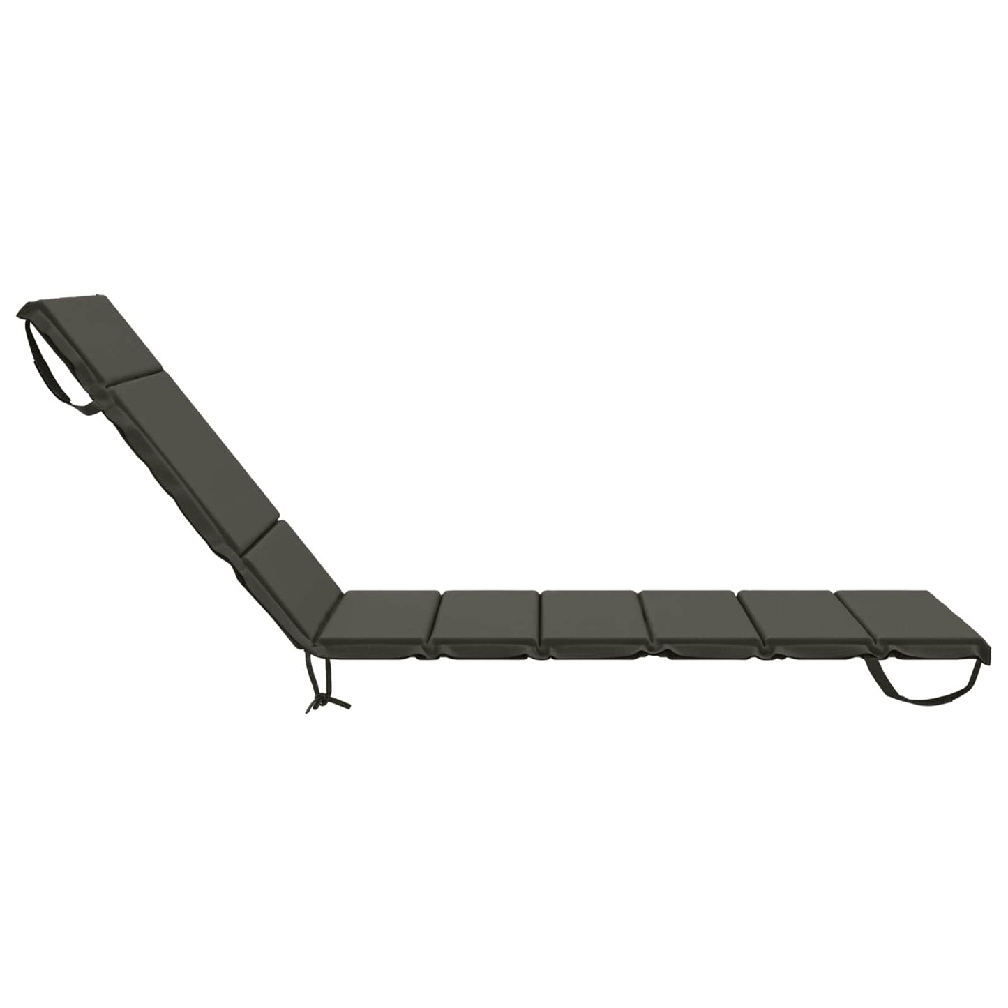 Solseng Pude GEMERT 100% polyester Antracit 200 x 80 x 3 cm