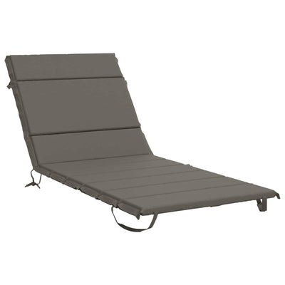 Solseng Pude GEMERT 100% polyester Grå 200 x 80 x 3 cm
