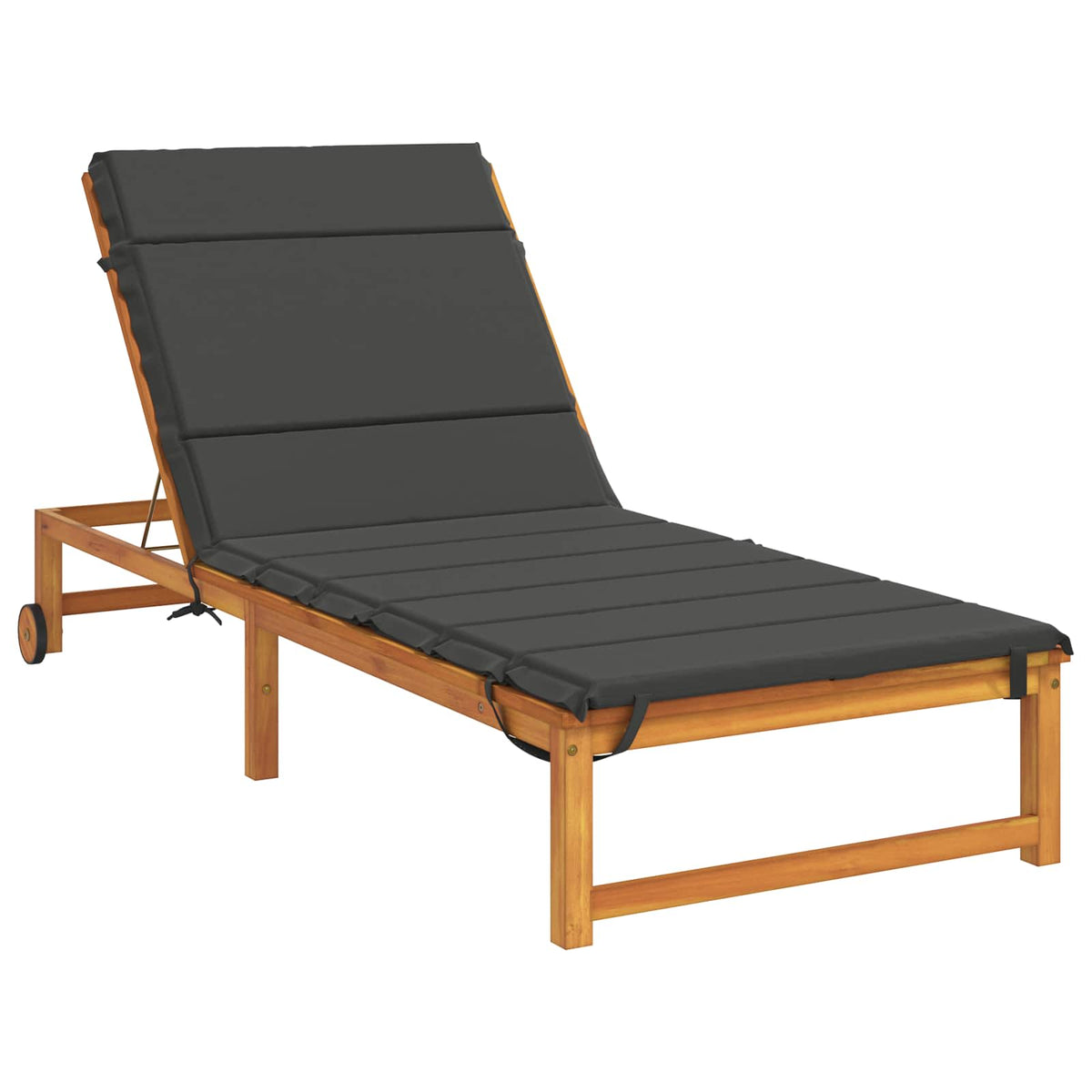 Solseng Pude GEMERT 100% polyester Antracit 200 x 80 x 3 cm