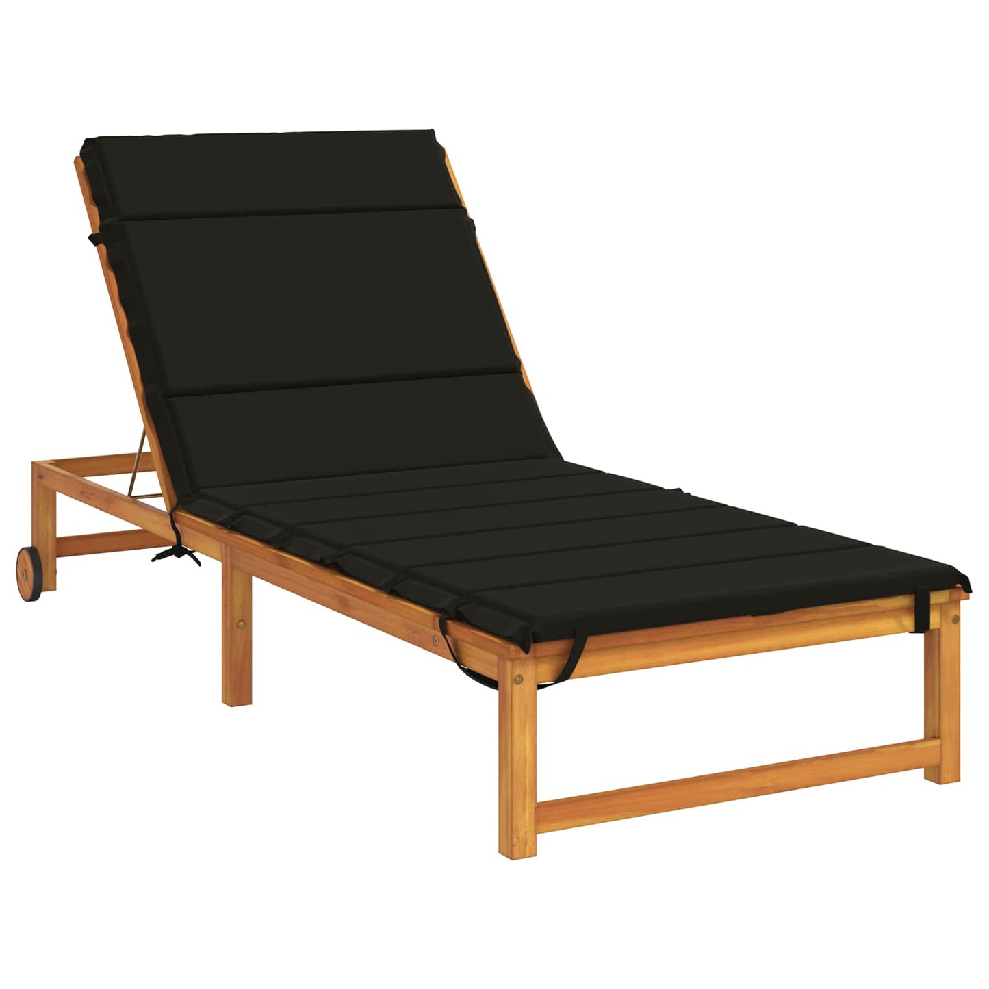 Solseng Pude GEMERT 100% polyester Sort 200 x 80 x 3 cm