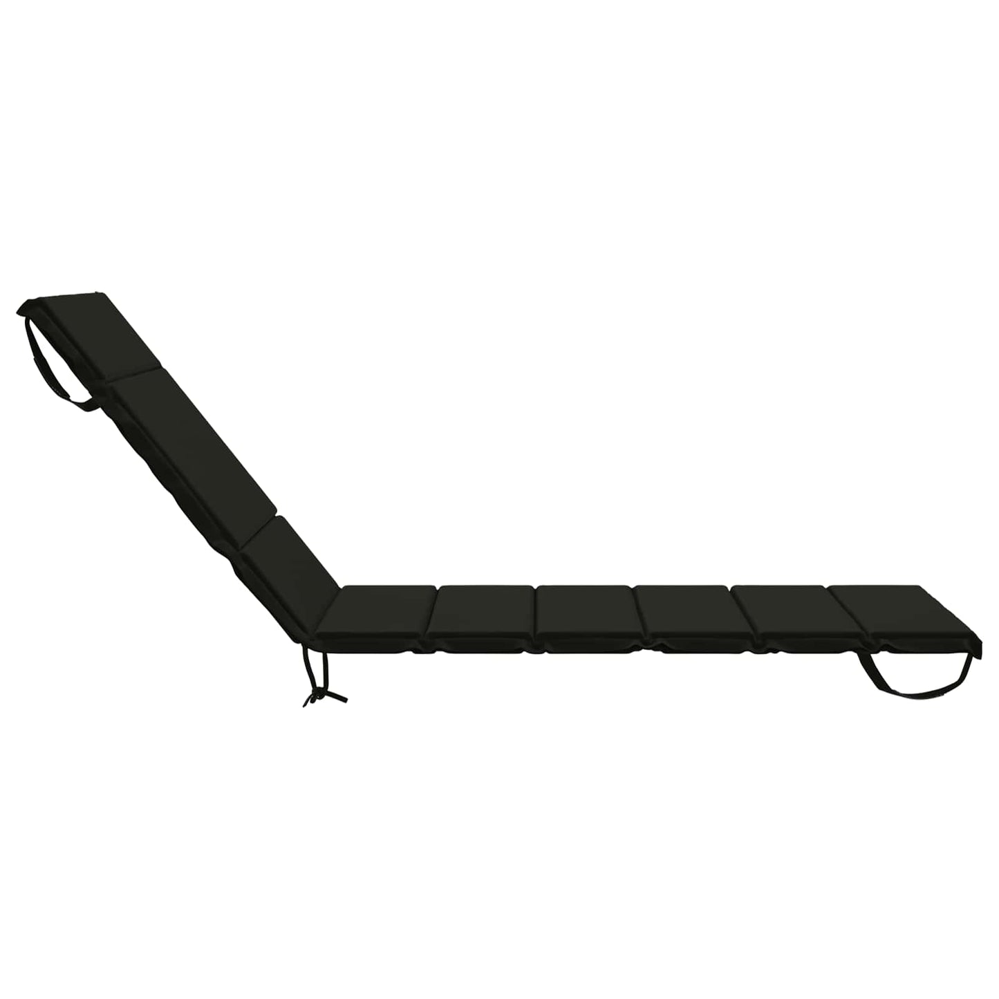 Solseng Pude GEMERT 100% polyester Sort 200 x 80 x 3 cm
