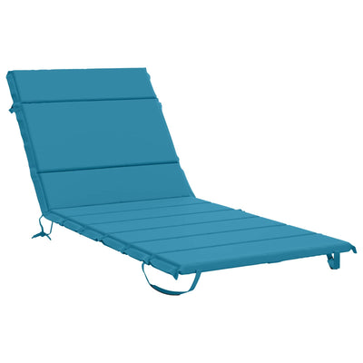 Solseng Pude GEMERT 100% polyester Lyseblå 200 x 80 x 3 cm