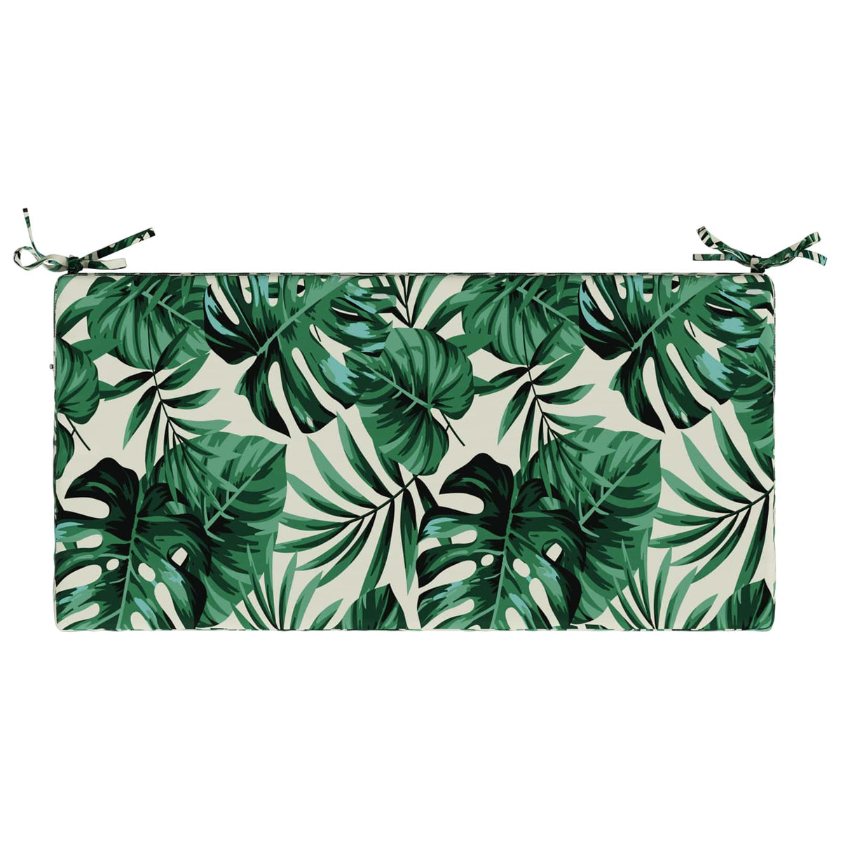 Bænkpude SOEST 100% polyester Bladmønster 60 x 40 x 5 cm