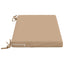 Bænkpude SOEST 100% polyester Sandfarvet 80 x 40 x 5 cm