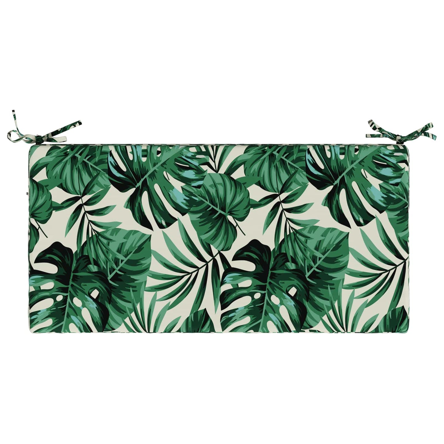 2-delt bænkepude SOEST 2 stk. 100% polyester Bladmønster