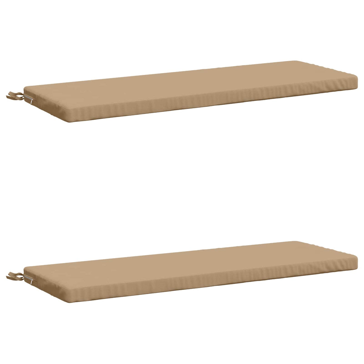 2-delt bænkepude SOEST 2 stk. 100% polyester Sandfarvet