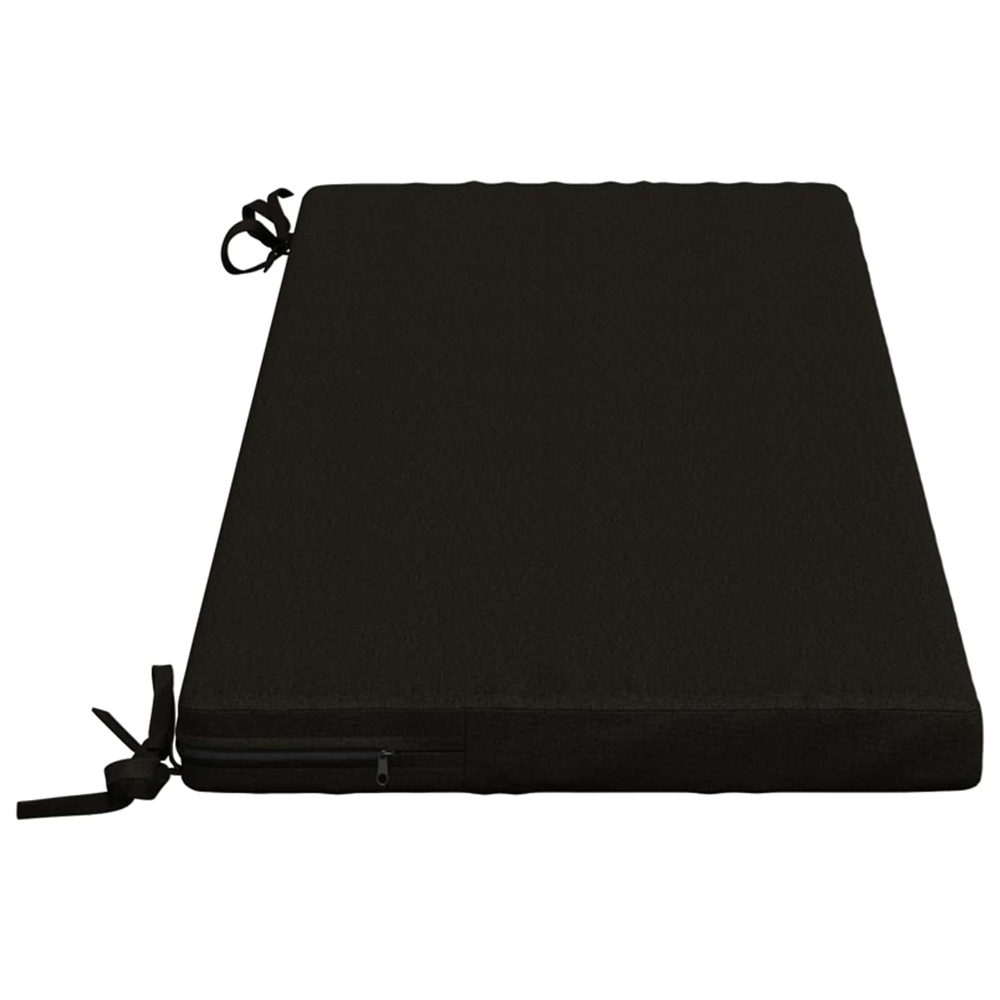 2-delt bænkepude SOEST 2 stk. 100% polyester Sort
