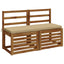 Bænkpude SOEST 100% polyester Beige 100 x 40 x 5 cm